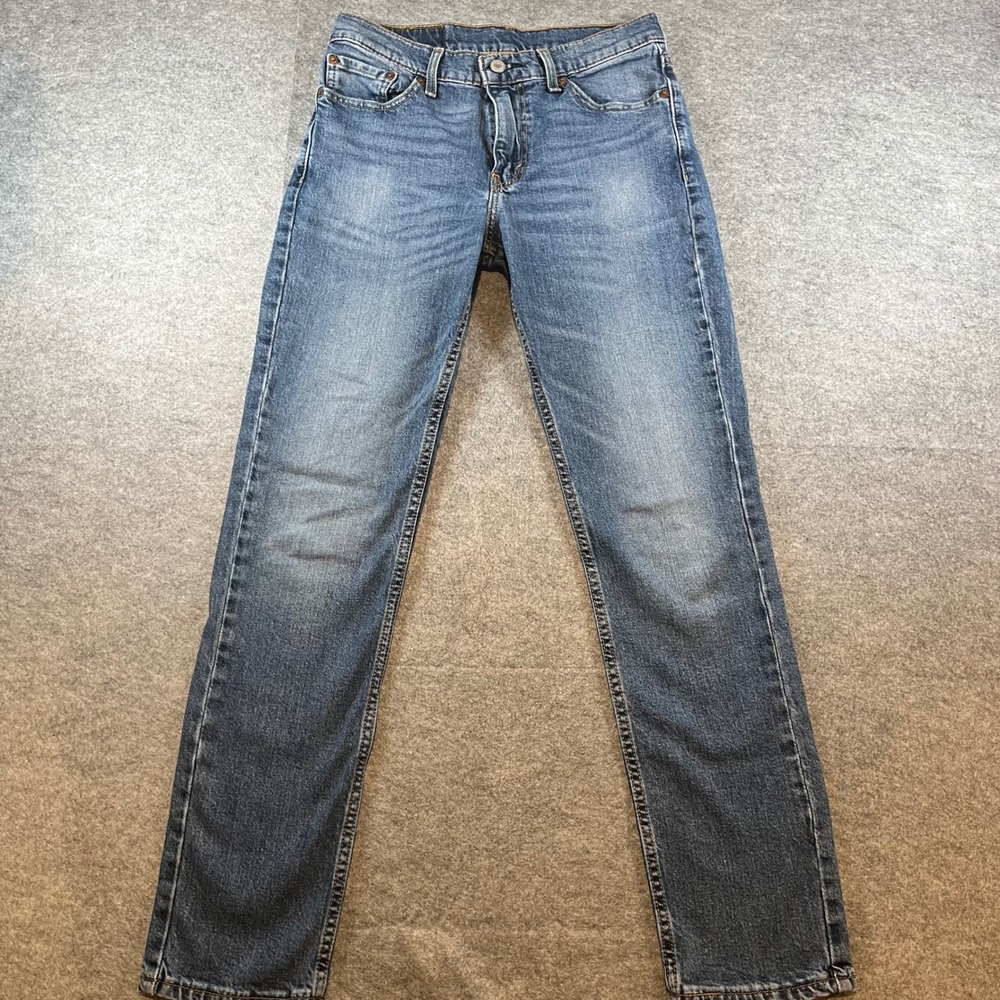 Levi's Mens 511‎ Slim Fit Blue Medium Wash Denim Jeans 30x30 Casual Classic